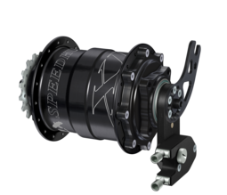 Rohloff SPEEDHUB 500/14  A12 DB PM XL, black, 32h