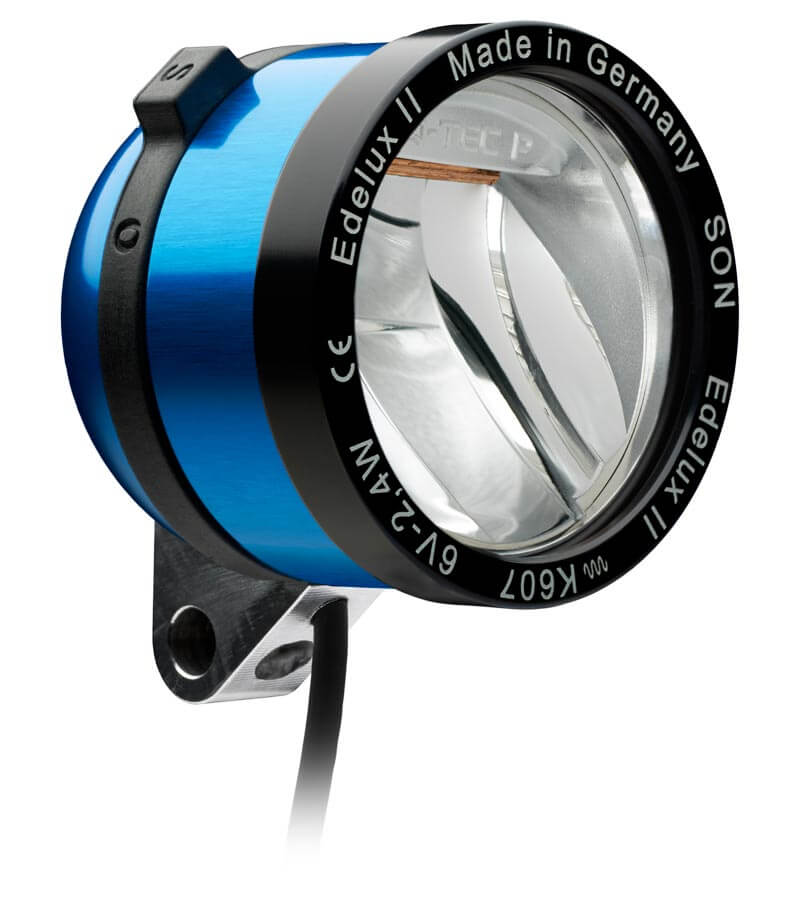 Edelux II, 140 cm cable, connectors separate, blue