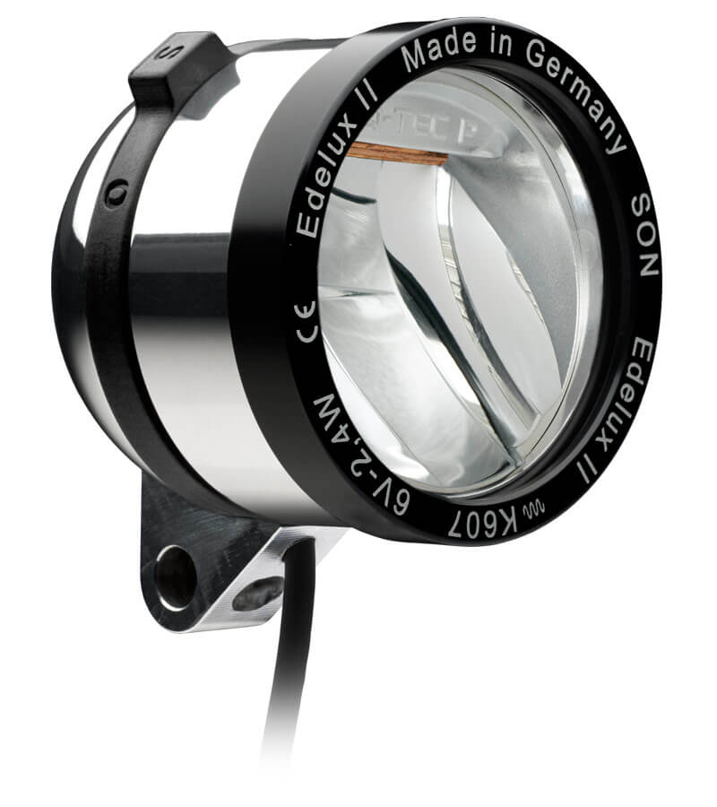 Edelux II, 36 cm cable, connectors fitted, polished