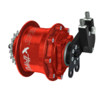 Speedhub 500/14 CC DB Red Tandem 14-speed gearhub, color red, 36-hole