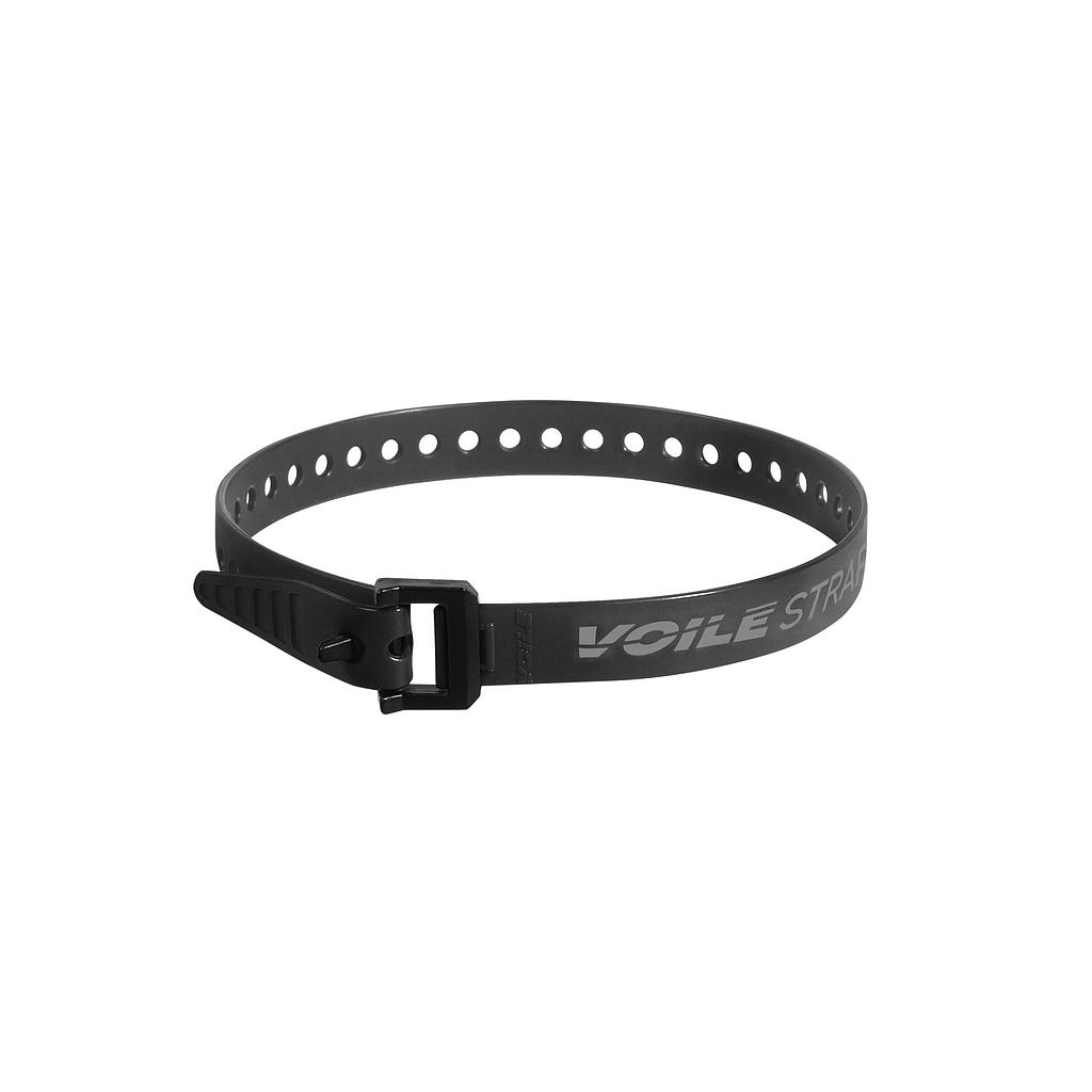 Voile 20" Strap Black/Grey Nylon Buckle