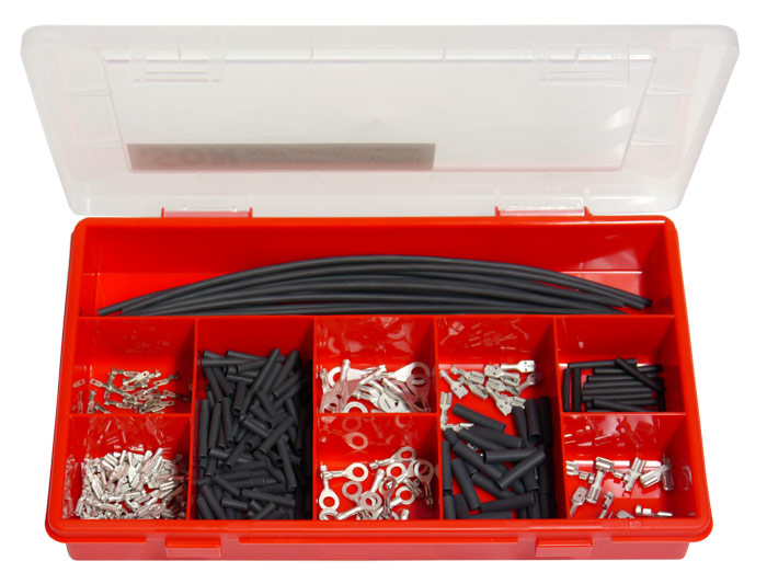 Box of assortment of connectors