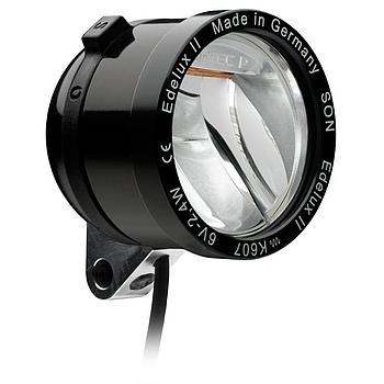 Edelux II, 60 cm cable, connectors fitted, black anodized