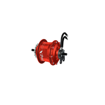 Speedhub 500/14 TS Red Tandem 14-speed gearhub, color red, 36-hole