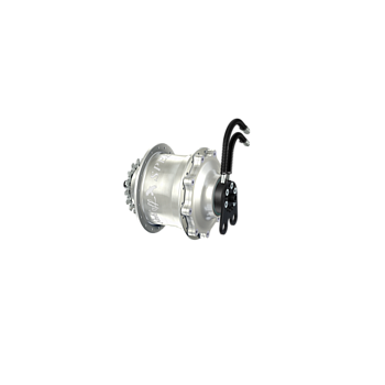 Speedhub 500/14 CC Silver Tandem 14-speed gearhub, color silver, 36-hole