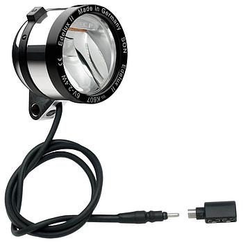 Edelux II, coaxial connector fitted, polished, 60 cm cable, Coaxial Adapter